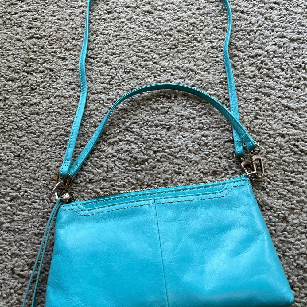 Hobo turquoise crossbody Darcy - Picture 5 of 11